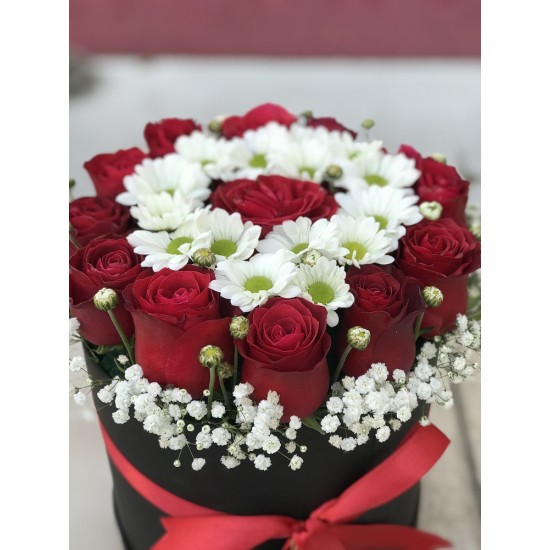 Silindir Kutu Gül