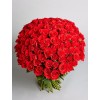 101 Piece Red Bud Rose Bouquet